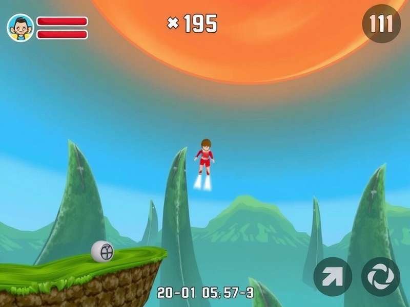 Sky Surfer Main Gameplay Sky Surfer Gameplay Screenshot
